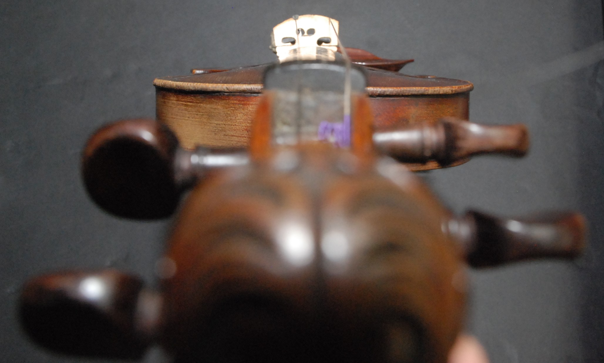 A cased violin, bearing paper label 'Henry Betts, Maker Royal Exchange, London', - Image 3 of 23
