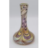 An Okra glass vase, '1985 GL.SV.No 4', height 19cm.