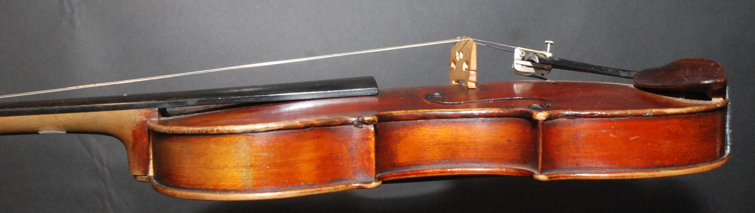 A cased violin, bearing paper label 'Henry Betts, Maker Royal Exchange, London', - Image 5 of 23