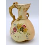A Royal Worcester porcelain jug,