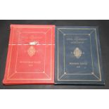 Two portfolios, The Royal Collections of Paintings, one 1905, the other 1906.