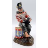 A Royal Doulton porcelain figure 'Drummer Boy', HN2679, height 22.5cm.