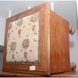 A Victorian box commode.