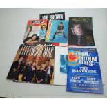 A collection of concert programmes including, Bill Wyman, Fleetwood Mac and John Mayall etc.