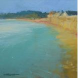 NIEL PINKETT New Grimsby Tresco Oil on board Signed 38 x 37.