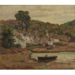 JOHN ANTHONY PARK End of The Creek Oil on board Signed 30 x 35 cm Condition report: