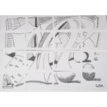 DAVID HOCKNEY 'Fax Print' 16 sheets of A4 Dated and timed 15th Oct '99 16:30 Condition