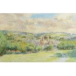 J I BRERETON Truro from Treyew Watercolour Signed,