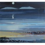 BARRIE BRAY Moonrise Over the Eastern Isles,