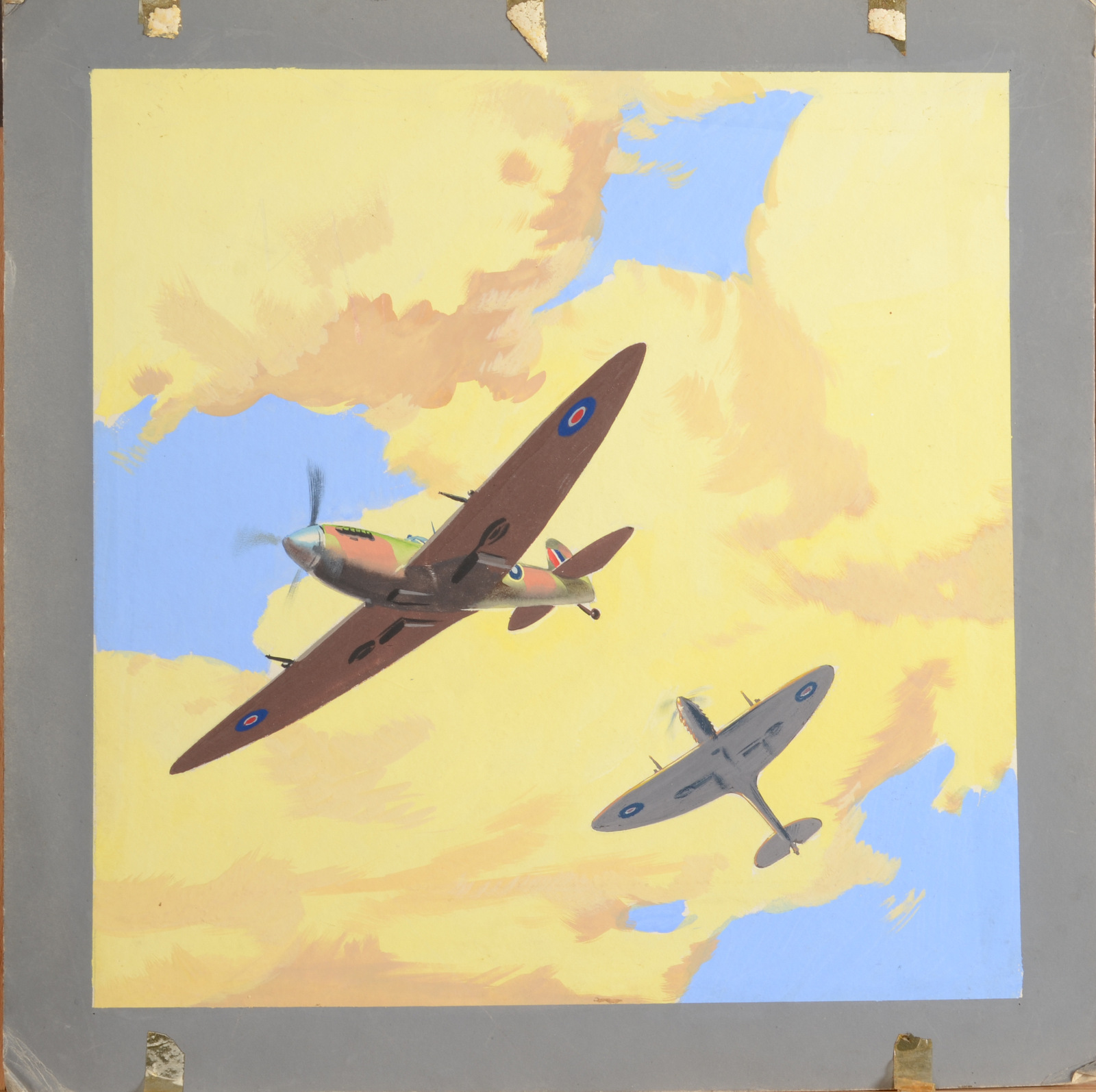 BAYLY-SOUSTER GROUP Artwork for WWII posters - Image 5 of 5