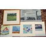 LUCIE BRAY Seven various works The Bray family have long been influential in arts in Cornwall,