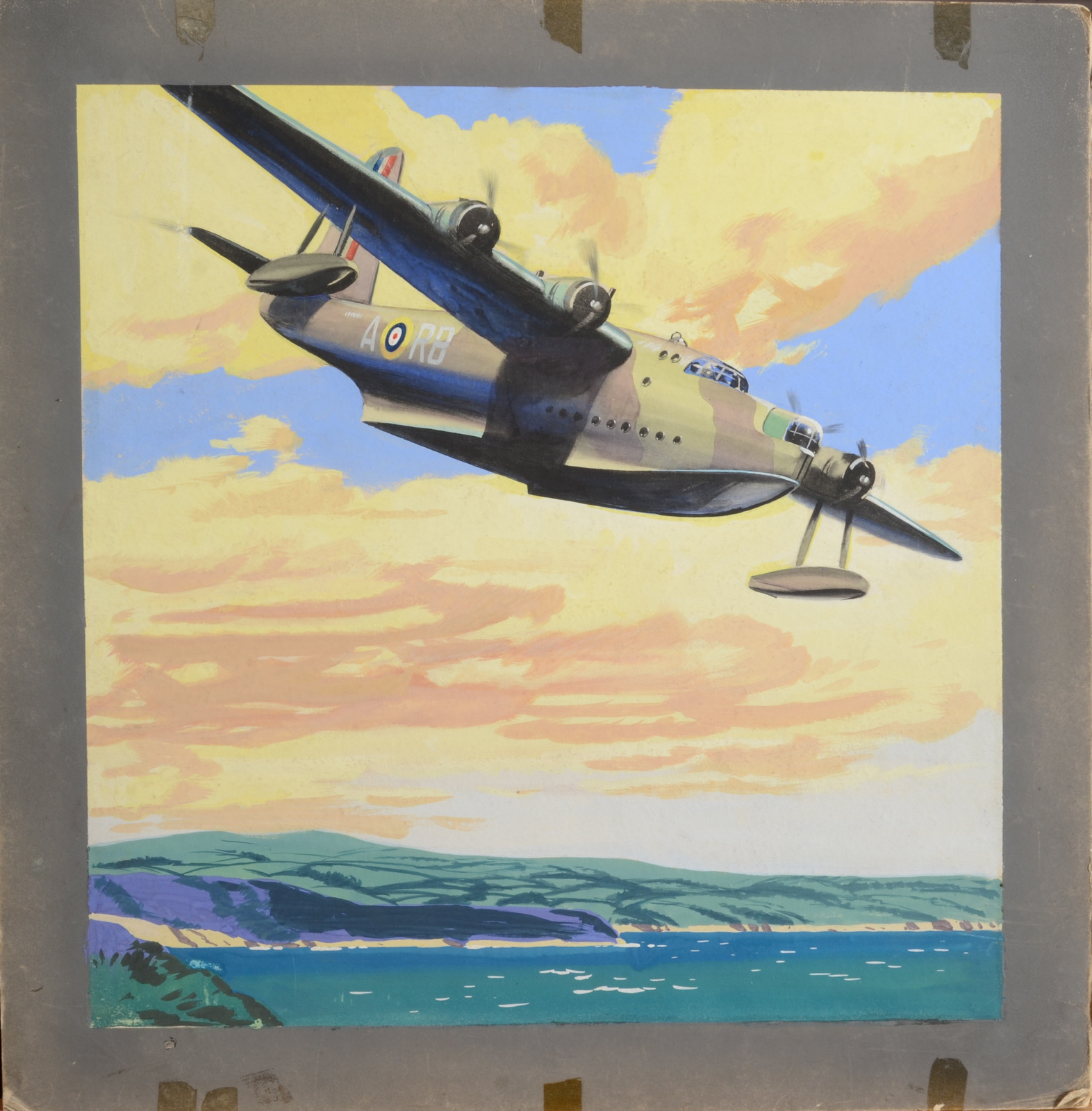 BAYLY-SOUSTER GROUP Artwork for WWII posters - Image 3 of 5