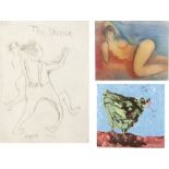 JULIAN DYSON The Dance Etching Signed,