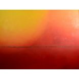 CAROLINE ATKINSON Global Harmony Oil on canvas 131 x 160cm