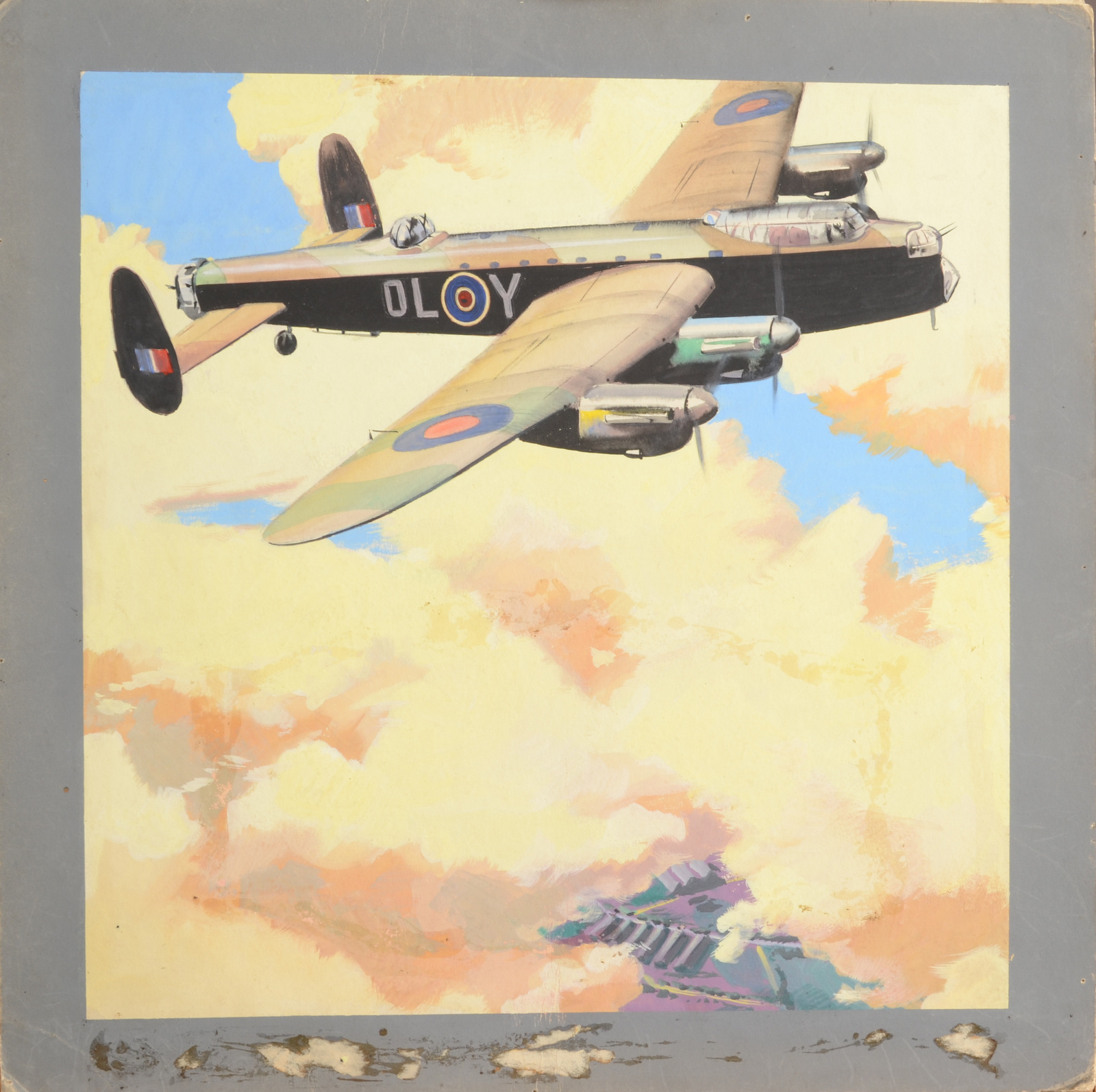 BAYLY-SOUSTER GROUP Artwork for WWII posters - Image 4 of 5