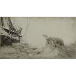 ARTHUR BRISCOE Abandoned Etching Signed Further signed to the plate and dated '30 #21/75 Plate