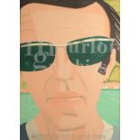 ALEX KATZ Mourlot Graphics Lithograph 1970 75 x 54 cm