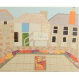 BRYAN PEARCE St Ives School of Painting Silkscreen print Signed and dated 83 Inscribed 'To Sheila