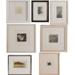 Various etchings 7 pieces