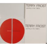 TERRY FROST Black White and Red Plus 2 copies of 'Painting in The 1980s'