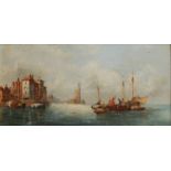 ANTON SCHOTH Oil on panel Signed 23 x 45 cm Condition report: Condition report -