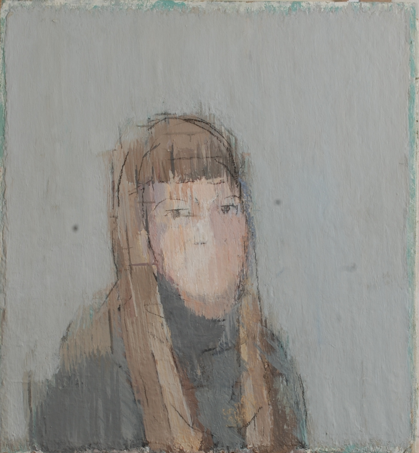 DAVID FERGUSON Female Portraits (3 works) Mixed media on card - Image 3 of 4