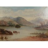 T H BURGESS A Lakeland Landscape Oil on canvas Signed 39 x 55 cm