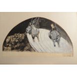 JACK SMITH Carousel Sketch design - grisaille,