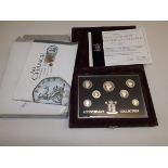 1996 silver anniversary proof coin collection.