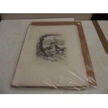 CHARLES DICKENS. 17 (of 18) full page character sketches by F. Barnard Etc.