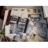 Miscellaneous postcards, photo albums etc.