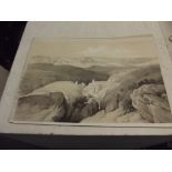 DAVID ROBERTS. 4 orig lithos, pub Moon 1841 good.