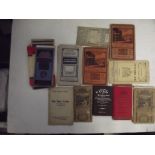 POCKET MAPS. bundle, various.