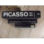 "PABLO PICASSO. 1881-1907" by J.P. Fabre, dj, case, 1981 vg; plus 2 others.