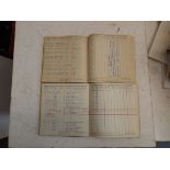 Two pilots' flying log books to F/O H.J. Morris (155448) 'C' FLt 28 E.F.T.S.