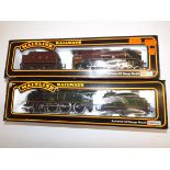 Mainline locomotives, "Illustrious" and LMS 8127, lacquered, boxed.