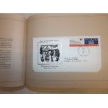 "Philatelic History of the U.S.A" forty eight covers in luxury illustrated album.