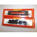 Hornby railways locomotives, LMS 4-4-0 class 2P and diesel "Montrose" each boxed, lacquered.