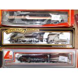 Three locomotives:- Mainline "Royal Scot" Lima 2-6-0 13000 and Hornby railways Intercity,