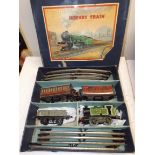 Hornby:- "0" gauge gift set box no 201 containing LNER 0-4-0 locomotive,