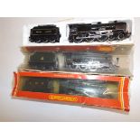 Three Hornby railways steam outline locomotives, LMS8193, B.R.