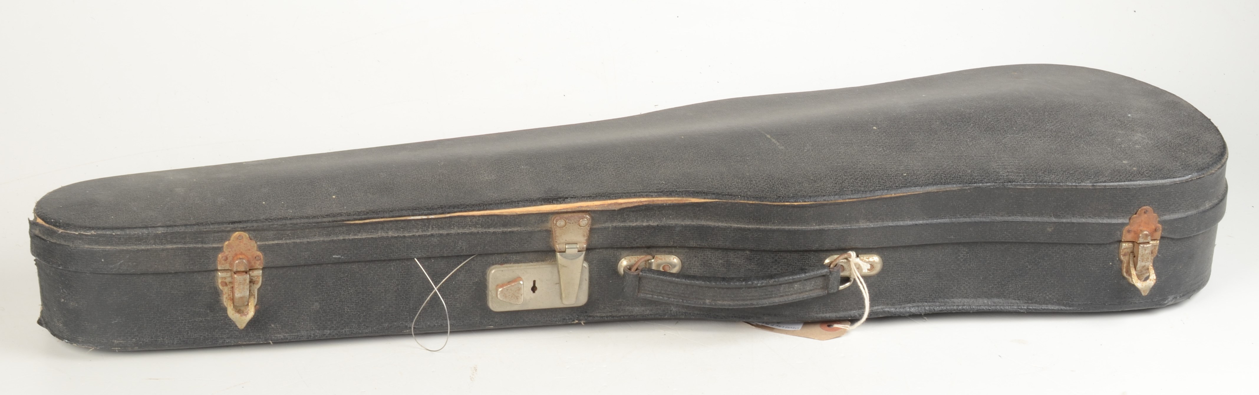 A cased Piena student violin, bearing original label, also inscribed 'Model Antonius Stradivarius, - Image 3 of 3