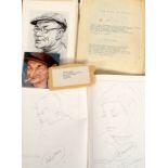 HYMAN SEGAL Sketchbook and other related material Condition report: Approximate