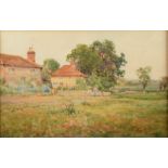 W H FINCH At Heathfield, Sussex Watercolour, a pair Signed 16.5 x 24.