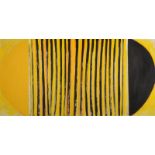 SIR TERRY FROST RA Spring Yellow Mixed media Signed and dated '92 to the back 75 x 151cm (See