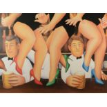 BERYL COOK Dancing on the Bar Print Signed and numbered 82/850 40.