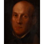 A Portrait of a Gentleman Oil on canvas 49 x 33 cm