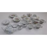 Child's ceramic tea sets etc.