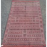 A Moroccan kelim rug,