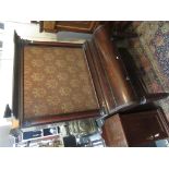 A John Broadwood upright grand piano with rosewood case,